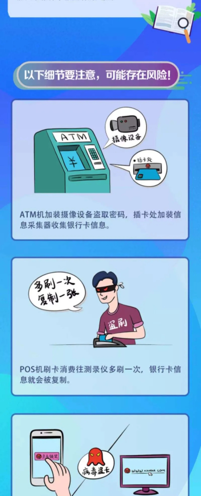 【小课堂】安全用卡12条，谨记！1