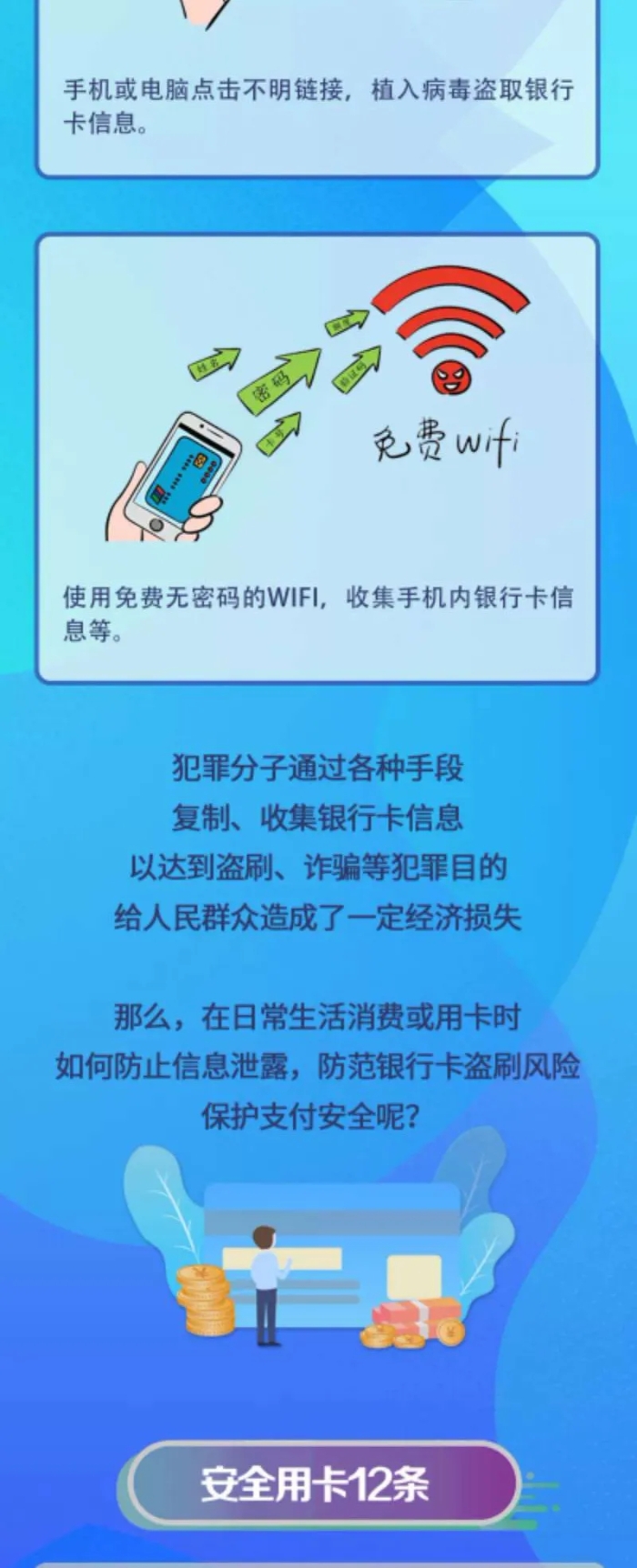 【小课堂】安全用卡12条，谨记！2
