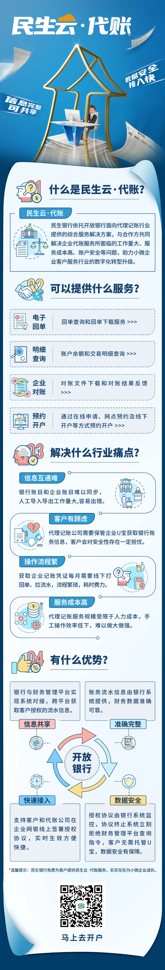 民生云·代账来啦！代理记账更轻松