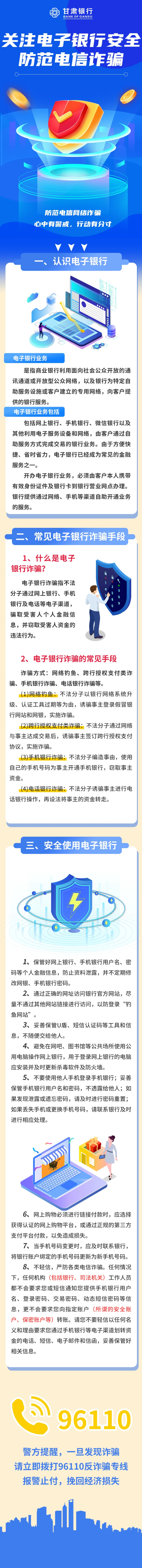 谨防诈骗｜ 关注电子银行安全，防范电信诈骗