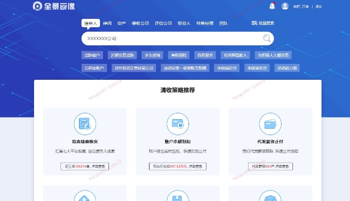 图6：全景画像首页