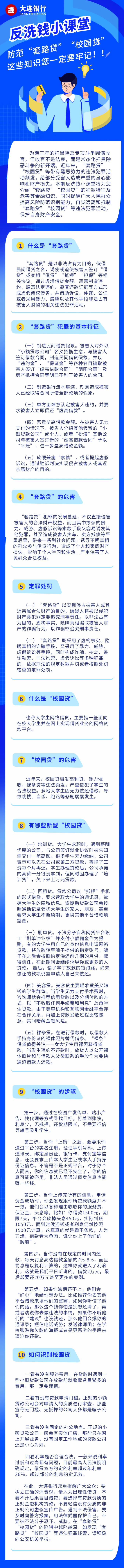 【反洗钱小课堂】防范“套路贷”“校园贷”，这些知识您一定要牢记！