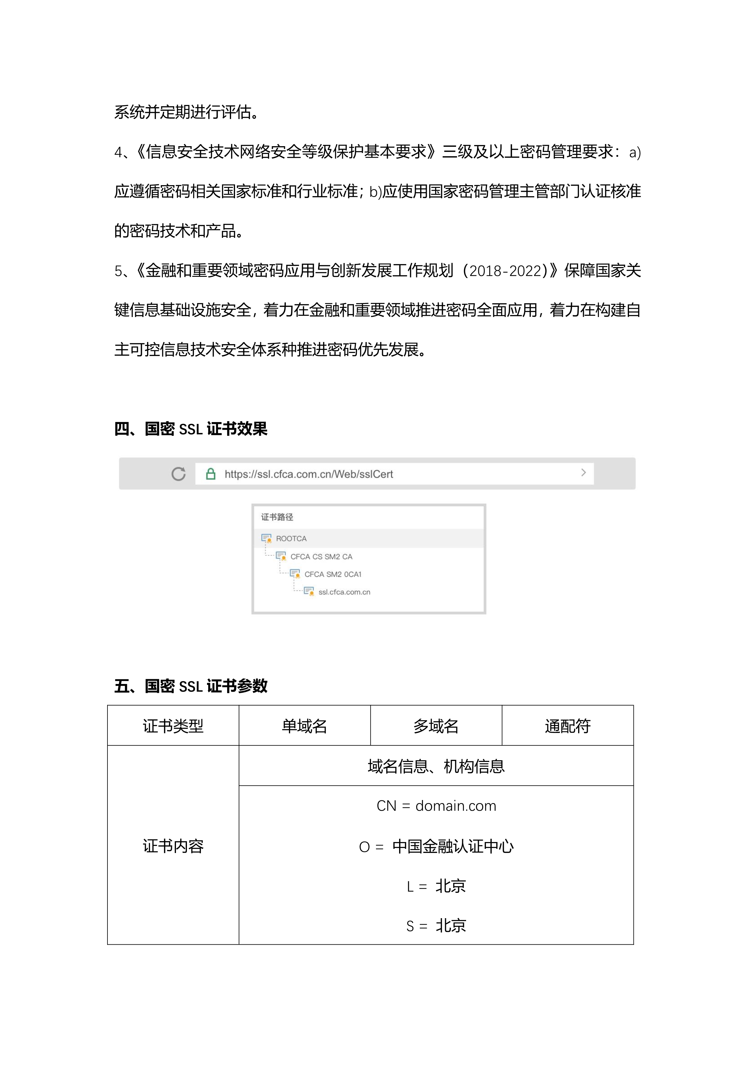 CFCA国产密码算法服务器证书_2
