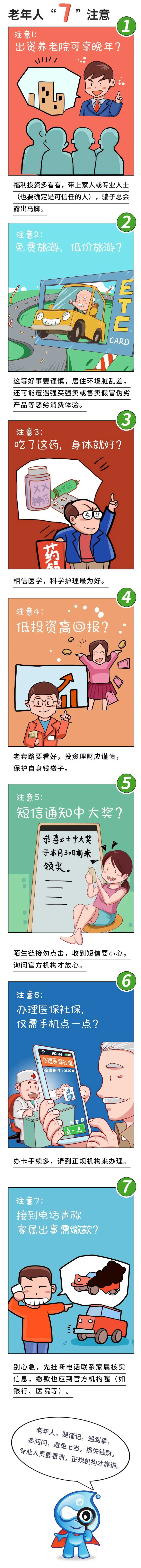 【金融知识普及】老年人“七”注意