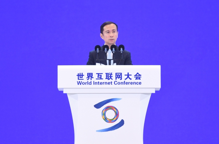 （张勇在2022世界互联网大会全体会议上发言）