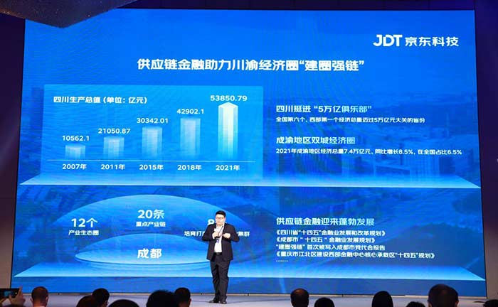 京东科技主办的“京东供应链金融科技全国行·成都站”