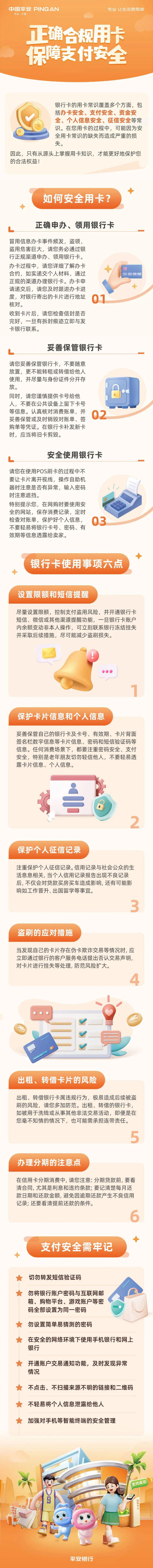 正确合规用卡-保障支付安全